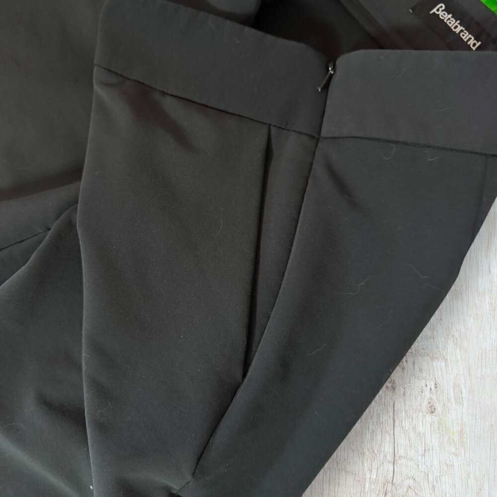BETABRAND Black Travel Side Zip Lightweight W0462-BK Pants Size S - Picture 3 of 6